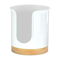 Uanit Bathroom Cups Dispenser - Disposable Paper & Plastic Bathroom Cups Holder - Mouthwash Cups Dispenser for Bathroom, Guest Toiletries, Countertop - BPA Free, Kids Safe