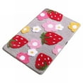 thumbnail image 1 of Uanit Bathroom Non-Slip Mats Soft and Comfortable Strawberry Bathroom Rug Bath Mat Doormat Non-Slip Absorbent Bedroom Long Lasting Thick Plush Doormat Bath Rug, 1 of 9