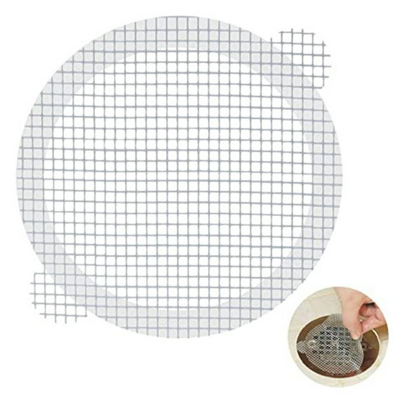 Uanit Bathroom Toilet Anti Clogging Filter Disposable Catcher Blocking For Mesh Pcs 20 Stickers Hair Products