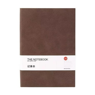 Uanit Blank Journal Notebook Unlined Notebook Journal for Women Men Plain Notebooks Bulk for School, Work, Sketchbook Writing Drawing Thick Paper A5:260 Pages And A6:192 Pages