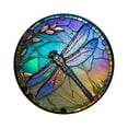 thumbnail image 1 of Uanit Decorative Wall Art 3D Colourful Dragonfly Acrylic Modern Boho Hanging Decoration - Realistic Pattern Design - House Decor for Wall Office Home Living Room Indoor (12 Inch), 1 of 1