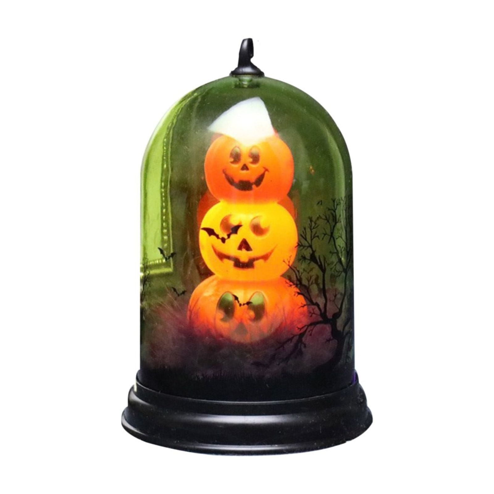 Uanit Flickering Halloween Big Pumpkin Flameless Candle Light Pumpkin ...