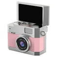thumbnail image 1 of Uanit Flip Screen Digital Camera with Retro CCD Design, High Definition Portable Small Camera for Students & Campus Use, Keychain Digital Camera for Travel Vlogging and Photography, 1 of 8