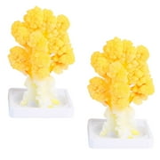 Uanit Flowering Paper Tree Blossoming Cherry Blossom Tree Magical Magic Christmas Tree 2Pcs 10Ml Growing Tree Girls Toy Tree Gift Paper Xmas Boys Christmas Novelty Home Diy
