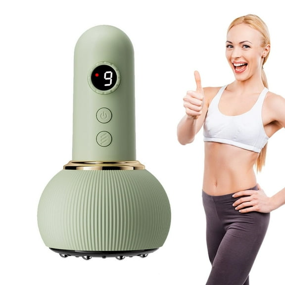 Uanit Handheld Electric Muscle Massager, Powerful Deep Tissue Acupoint Massager with Adjustable Intensity Levels, Portable USB Charging Massager to Relieve Pain for Muscle