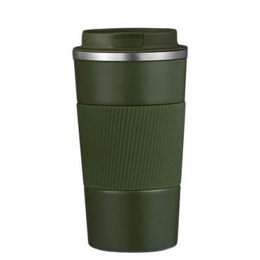 Uanit Insulated Coffee Travel Mug Stainless Steel Vacuum Coffee Cup Leakproof with Screw Lid Double Wall Coffee Tumbler Reusable Thermal Cup for Hot/Iced Beverage