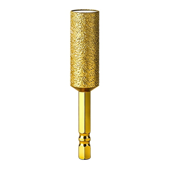 Uanit NEW Perfect Hole Core Drill Bit Set with Wax Feature for Dry Drilling, Professional Tile Drill Bits for Porcelain, Glass and Ceramic with Grinding Capability and Clean Cuts