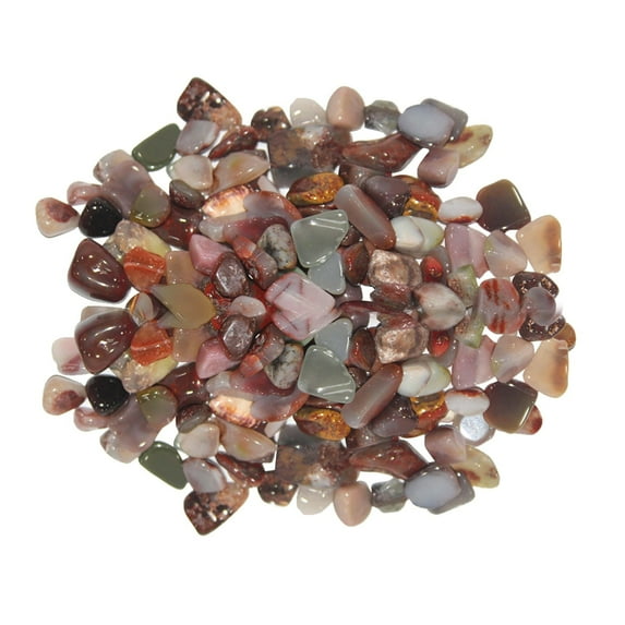 Uanit Natural Multicolor Fluorite Crystal Quartz Rocks Chips Vase Filler Rocks for Succulent Plant Small Fish Tank Aquarium Gravel Decorative Pebbles Stones(100 Gram) ﻿