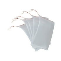 Uanit Nylon mesh bag fruit insect proof bag bird proof bag rice seed soaking bag breeding bag gauze mesh bag 5PC Beach-breeding Net Bag Netting Bag Rice Garden Bag Fruit Barrier Bag Patio & Garden