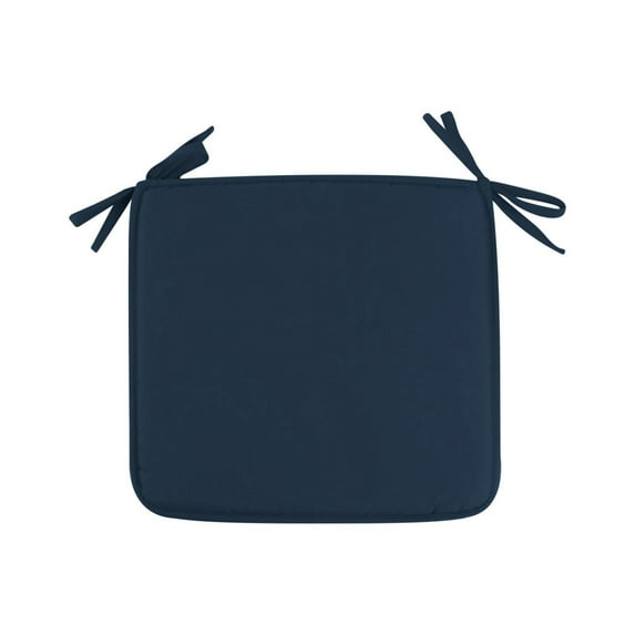 Uanit Outdoor Indoor Waterproof Seat Cushions,16x16 Inches Square Patio Chair Cushion with Ties,Machine Washable Seat Pad for Home Garden Outdoor Bistros Stool Patio Dining Room
