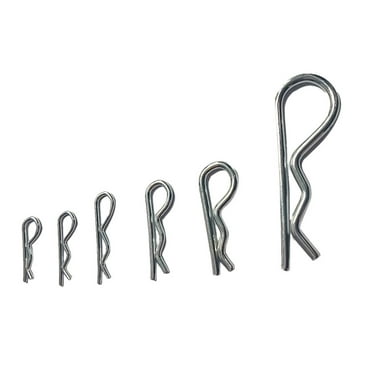 Uanit R Type Cotter Pin 150 Pieces Clip in Mechanical Tractor Assortment Hair Pc Tools & Home Improvement