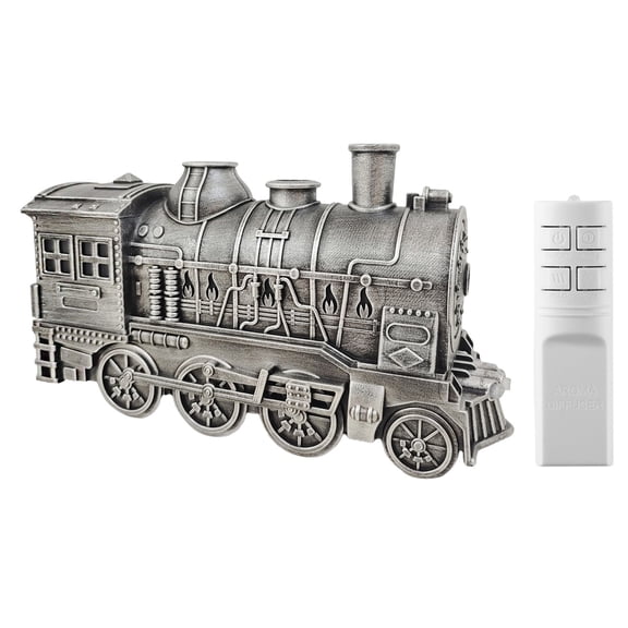 Uanit Steam Train-Shaped Capacity Cool Mist Humidifier with Aromatherapy Diffuser Function, Desktop Humidifier with Timer Settings for Bedroom Air Improvement and Dry Climate Relief