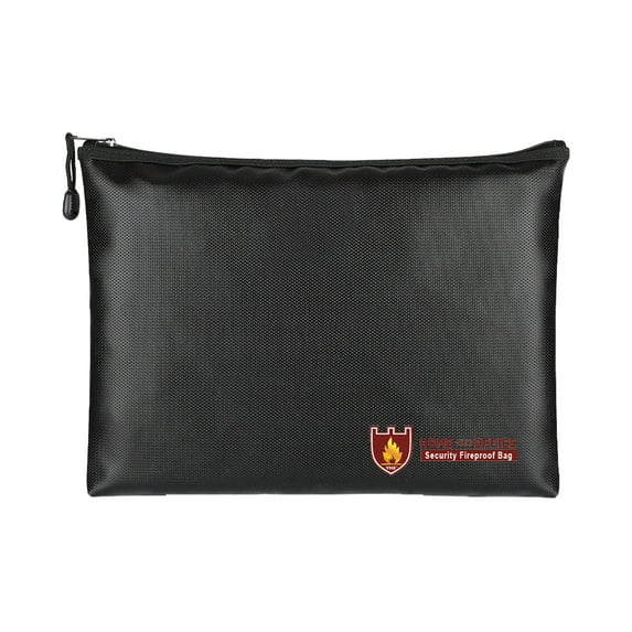 Uanit Storage Bag Fireproof Document And Bags Envelope Holder Pouch with Zipper for Jewelry Home Textile Storage