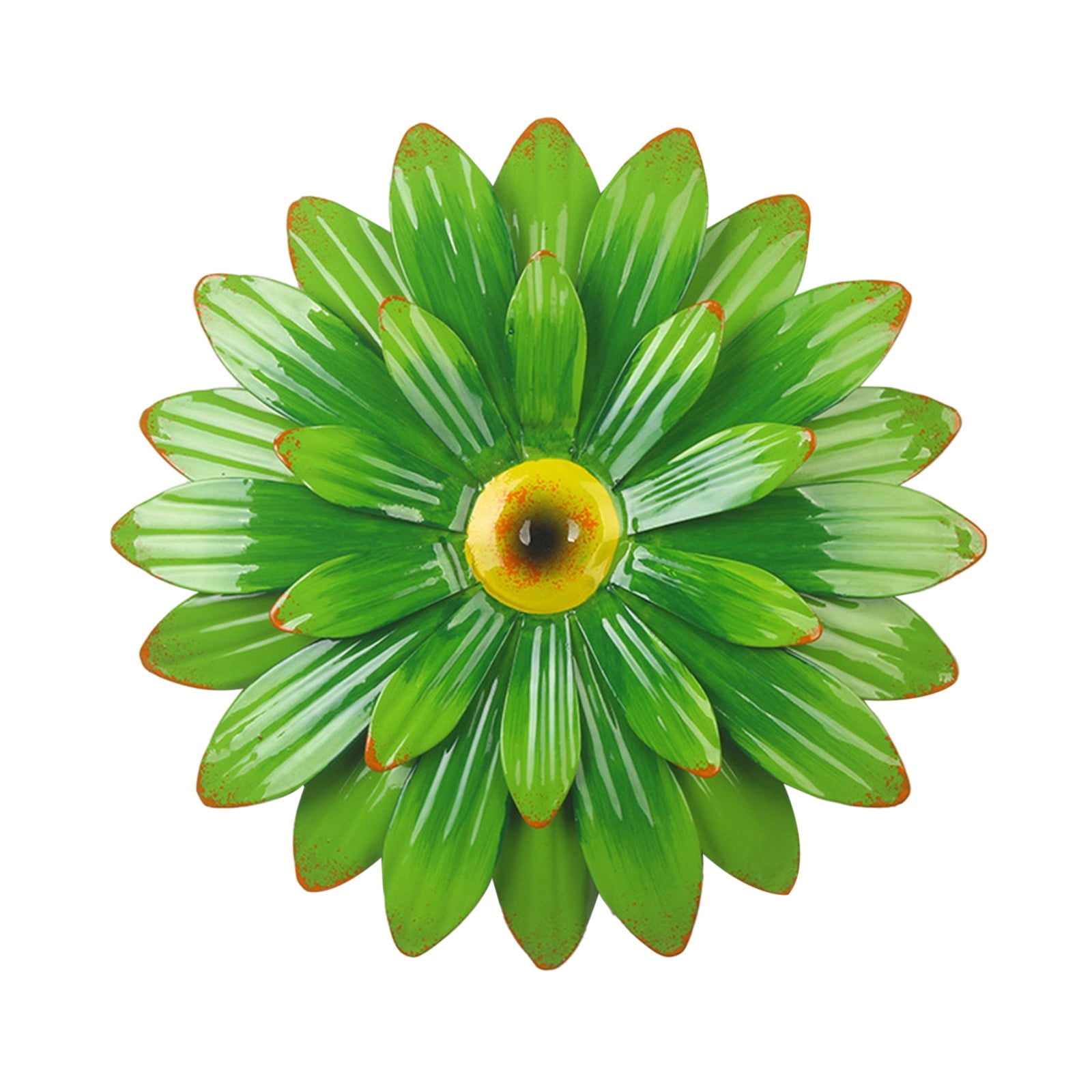 Uanit Sunflower Decor 8" Metal Flower Wall Decor, Wall Art Decorations