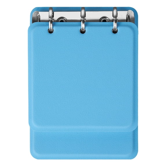 Uanit Upgraded 3.7 Inch 3 Ring Pivotable Refillable Notebook Binder – 90 College Ruled Paper, 7 Subject Notebook with Dividers, Folder Pockets & Tabs – 3 Ring Binder