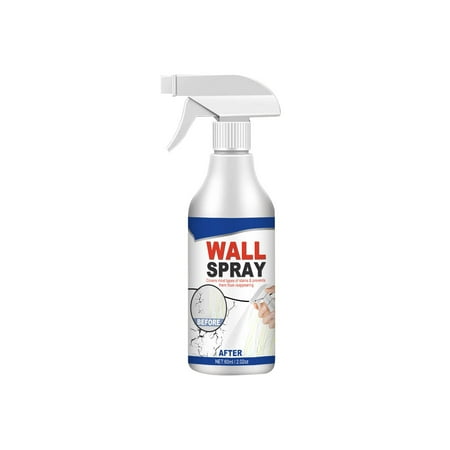 Uanit Versatile Wall Repair Paint Wall Spray Paint, Water-Based Paint White Peel, Covers up Stain Sealing Ceiling Paint, Stain Remover for Wall Ceiling, 2.1 Oz/Bottle White