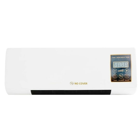 Uanit Wall-Mounted Heating and Cooling Fan Two In One Wall Mounted Mobile Fan Installed Mobile Conditioning 2024 Mini Split Ac/Heating System W Portable Ductless Remote Home/Bedroom/Studio Features: