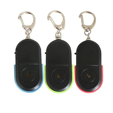 Uanit Whistle Object Finder Elderly Anti Lost Alarm Key Decoration Luminous Combination Locator Keychain 3 Pc Led Beeping Flashing Remote Electrical Tools