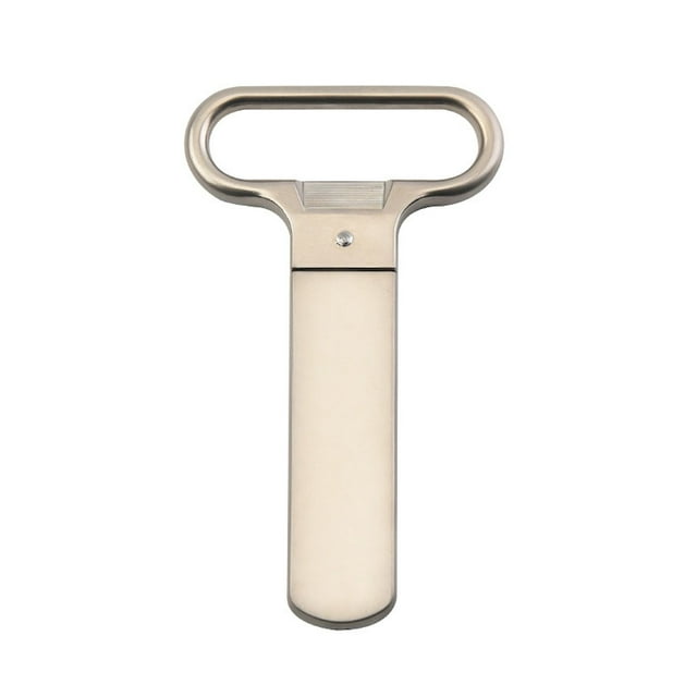 Uanit Wine Opener - Two Prong Cork Puller for Wine Bottles - Stainless Steel Wine Bottle Opener - Ideal for Safely Removing Fragile, Old Corks Intact - Gifts for Wine Lovers