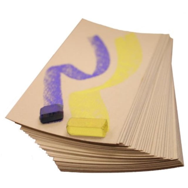 Uart Sanded Pastel Paper M148932 9Inch12Inch No.500 Grade Paper, 10Pack
