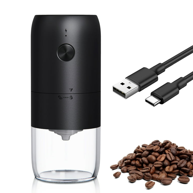 Electric Coffee Grinder, Rechargeable & Portable