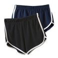 thumbnail image 1 of Uaswgudfs 2-piece set ​Women's Summer Active Shorts - Elastic Waistband & Contrast Trim Breathable Running Shorts for Sports & Daily Wear Navy L, 1 of 2
