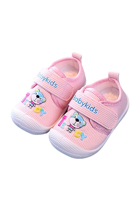 Uaswgudfs Baby Squeaky Shoes Infant Toddler Boy Girl Sneakers Anti-Slip Prewalkers Trainers for Little Kids, 0-18M