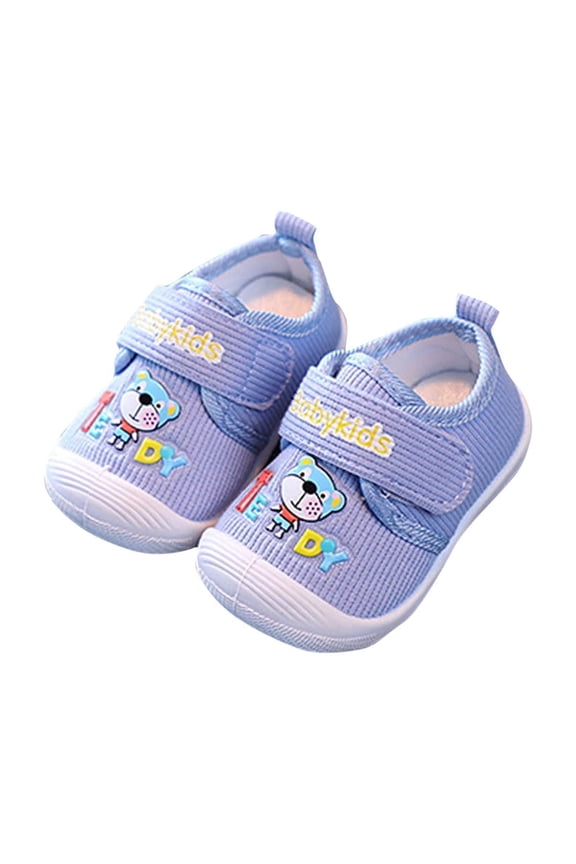 Uaswgudfs Baby Squeaky Shoes Infant Toddler Boy Girl Sneakers Anti-Slip Prewalkers Trainers for Little Kids, 0-18M