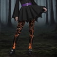 thumbnail image 1 of Uaswgudfs Halloween Legging Pants for Women 2025 Fashion and Cat Printed Trouser Elastic Waist Workout Jogger Yoga Pant Orange 2XL, 1 of 9