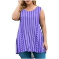thumbnail image 1 of Uaswgudfs Long Tank Tops for Women Plus Size Sleevelss Tunic Casual Summer Clothes Swing Shirts Boat Neck Loose Blouse 2025, 1 of 4