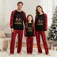 thumbnail image 1 of Uaswgudfs Men's Christmas Pajama Set, Elf Squad Family Plaid Long Sleeve Top & Pants, Family Matching Loungewear Sleepwear for Dad - Walmart Popular Festive Pajamas, 1 of 5