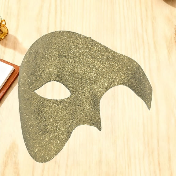 Uaswgudfs Men's Costume Masks for Carnivals, Mardi Gras Parties - Reusable Half Face Masquerade Mask, Colorful Costume Accessories for Men