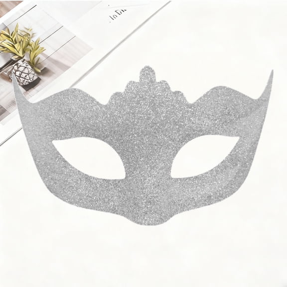 Uaswgudfs Men's Masquerade Mask Half Face Crown for Costume Party Halloween Mardi Gras Carnival Mask