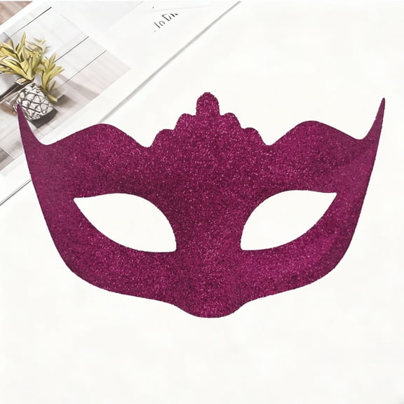 Uaswgudfs Men's Masquerade Mask Half Face Crown for Costume Party Halloween Mardi Gras Carnival Mask