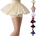 thumbnail image 1 of Uaswgudfs Shorts for Women High Waist Skort with Shorts Bubble Ruffle Athletic Skirt, 1 of 6