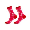 thumbnail image 1 of Uaswgudfs Valentine's Day Socks Couple Socks Unisex Crew Socks - Romantic Cupid & Heart Print Knit Socks for Men & Women, Valentine’s Gift Socks, 1 of 5