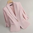 thumbnail image 1 of Uaswgudfs Women 3/4 Sleeve Lightweight Spring Summer Blazer Jackets, 1 of 4