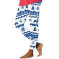 thumbnail image 1 of Uaswgudfs Women Leggings Comfy Casual Pants with Pockets & Drawstring Blue S, 1 of 5