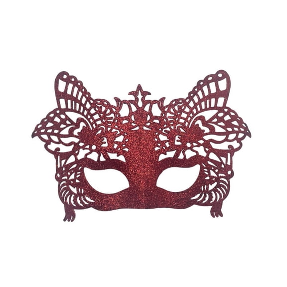 Uaswgudfs Women's Carnival Mask for Mardi Gras, Glitter Costume Accessory, Sparkling Masquerade Eye Cover