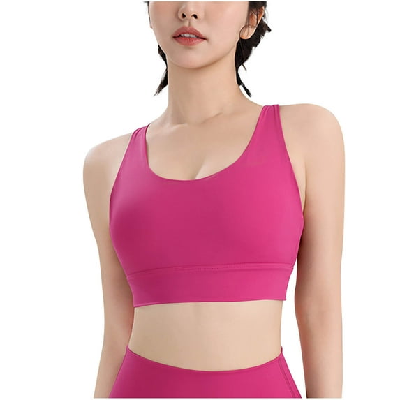 Uaswgudfs Women’s Comfortable Basic Cotton Blend Short Tank Top Lounge Racerback Sports Bra