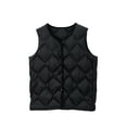 thumbnail image 1 of Uaswgudfs ​Women's Diamond Quilted Winter Vest - Sleeveless V-Neck Snap Closure Lightweight Insulated Layering​, 1 of 4