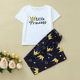 thumbnail image 1 of Uaswgudfs Women's Easter Pajama Set Short Sleeve Top & Elastic Waist Pants Easter Sleepwear Women's Sleepwear Sets Easter Home Outfit, 1 of 8