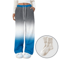 thumbnail image 1 of Uaswgudfs Women's Gradient Print Elastic High Waisted Sweatpants, Baggy Casual Lounge Pants with Pockets & Drawstring, Fashion Loose Pajama Pants for Women, 1 of 7