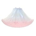 thumbnail image 1 of Uaswgudfs Women's High Waist Color Block Mesh Tutu Skirt Sweet Layered A - Line Party Dance Skirt for Women, 1 of 3
