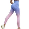 thumbnail image 1 of Uaswgudfs Women's High-Waisted Yoga Pants with Contoured Seams – Breathable Seamless Leggings for Gym & Daily Workouts Pink M, 1 of 6