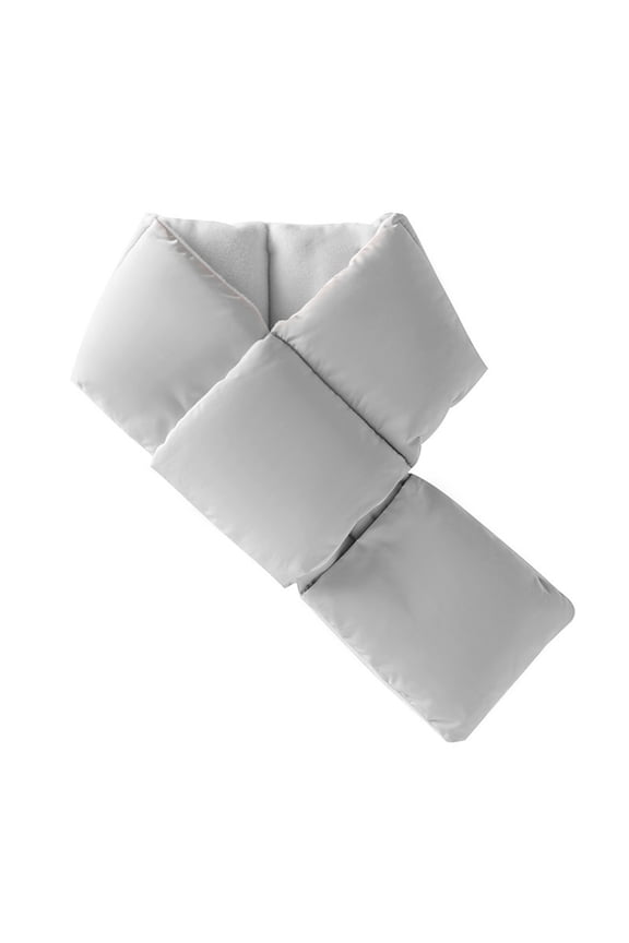 Women's Infinity Scarf with Double Buttons Solid Color Winter Warmth Soft Touch Versatile Fashion Neck Wrap