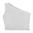 thumbnail image 1 of Uaswgudfs Women's One shoulder Yoga Bra Tank Top - Ultra-Short Home Sleep Bra 2025, 1 of 2