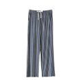 thumbnail image 1 of Uaswgudfs Women's Pajamas Loose Full Pants with Elastic Waistband & Adjustable Drawstring, Vertical Stripe for Comfortable Sleep & Casual 2XL, 1 of 6