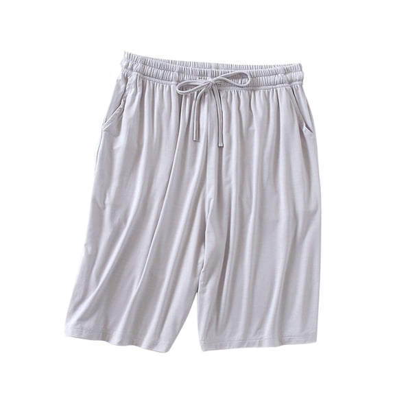 Uaswgudfs Women's Pajamas Shorts with Elastic Waistband, Adjustable Drawstring, Functional Side Pockets,Short Sleep Pants