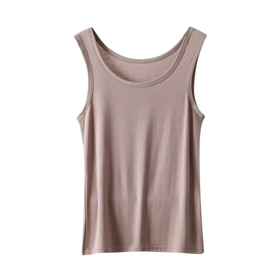 Uaswgudfs Women's Plus Size Cotton Jersey Shirttail Tank Top, Sleeveless Athleisure Lightweight stretch fabric Shirts 2025